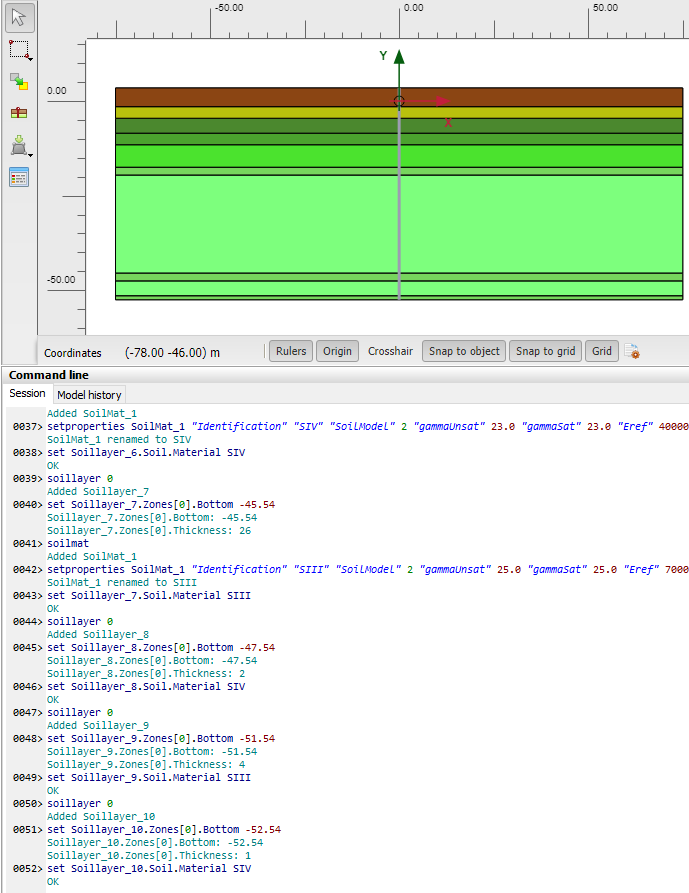 Example Generated PLAXIS Input Model